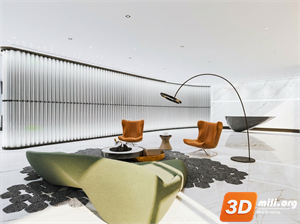 Lobby front desk Skp Files 